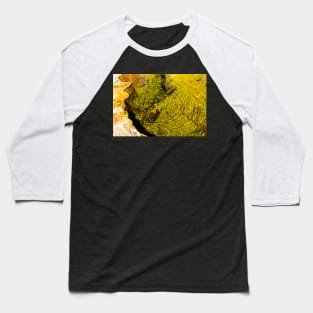 Hot spring at Yellowstone Baseball T-Shirt